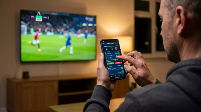 Schéma technique illustrant la latence d'exécution dans le pari en direct chez un sportsbook crypto
